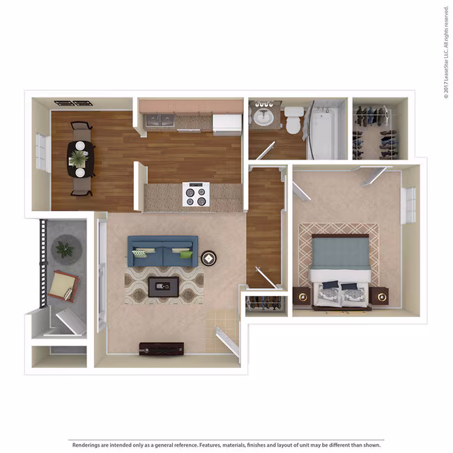 Unit 2107 0409 floor plan